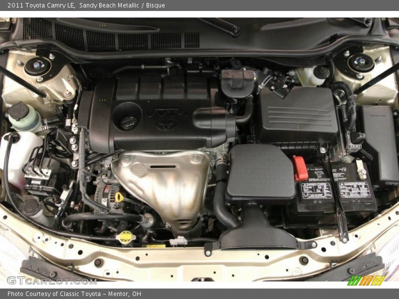 Sandy Beach Metallic / Bisque 2011 Toyota Camry LE