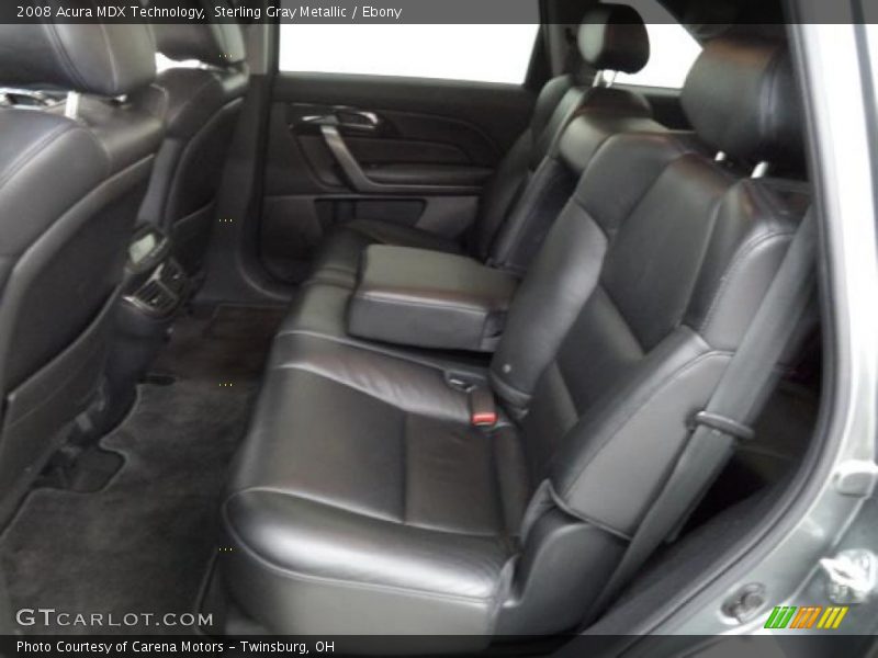 Sterling Gray Metallic / Ebony 2008 Acura MDX Technology