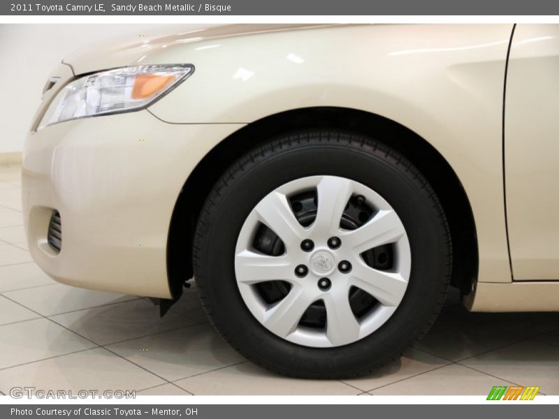Sandy Beach Metallic / Bisque 2011 Toyota Camry LE