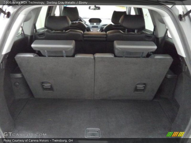 Sterling Gray Metallic / Ebony 2008 Acura MDX Technology