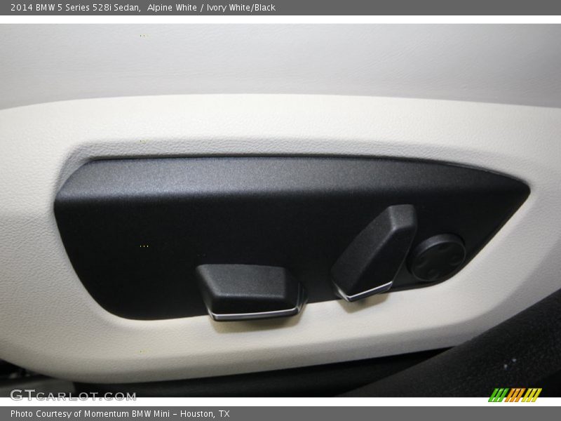 Alpine White / Ivory White/Black 2014 BMW 5 Series 528i Sedan