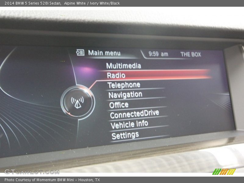 Alpine White / Ivory White/Black 2014 BMW 5 Series 528i Sedan