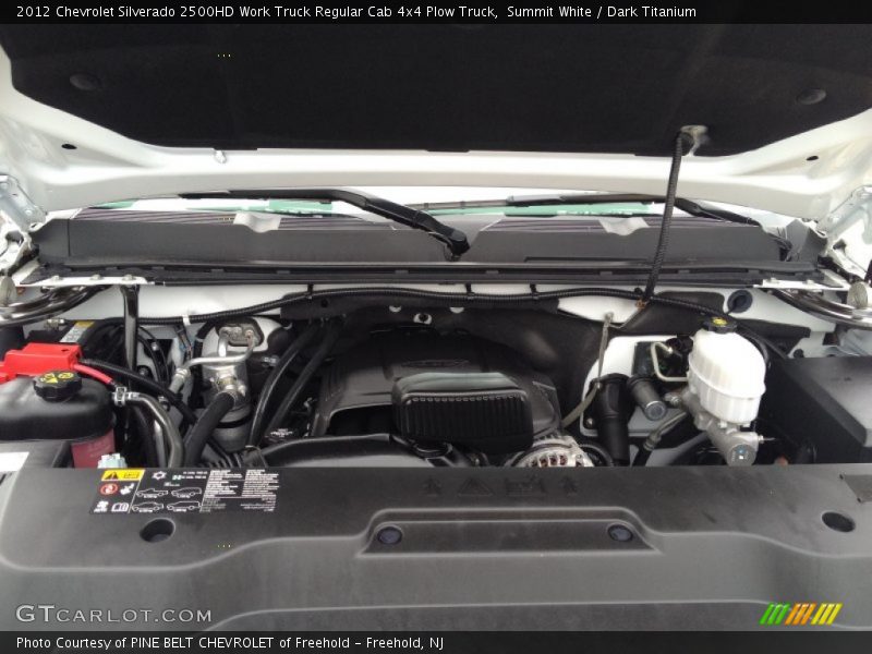 Summit White / Dark Titanium 2012 Chevrolet Silverado 2500HD Work Truck Regular Cab 4x4 Plow Truck