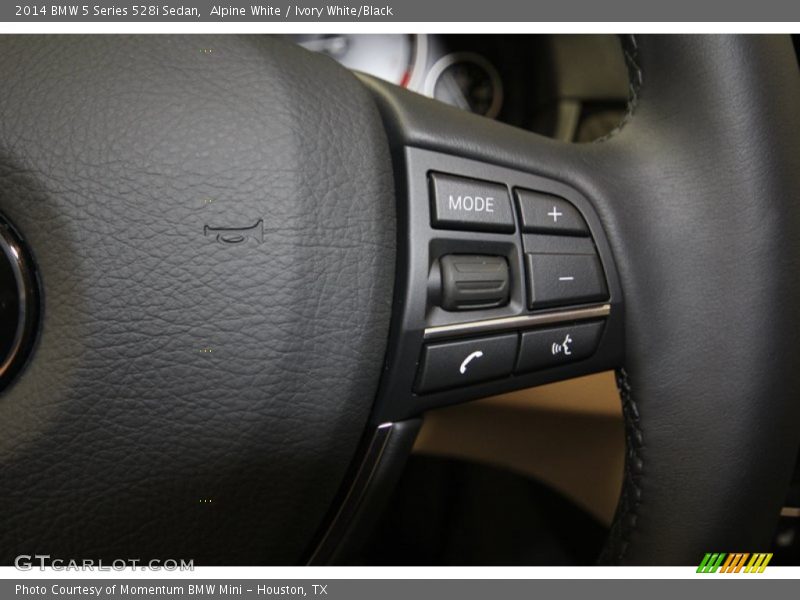 Alpine White / Ivory White/Black 2014 BMW 5 Series 528i Sedan