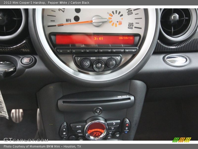 Pepper White / Carbon Black 2013 Mini Cooper S Hardtop