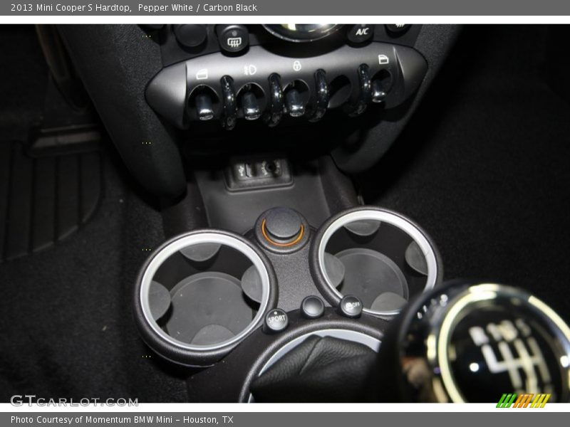 Pepper White / Carbon Black 2013 Mini Cooper S Hardtop