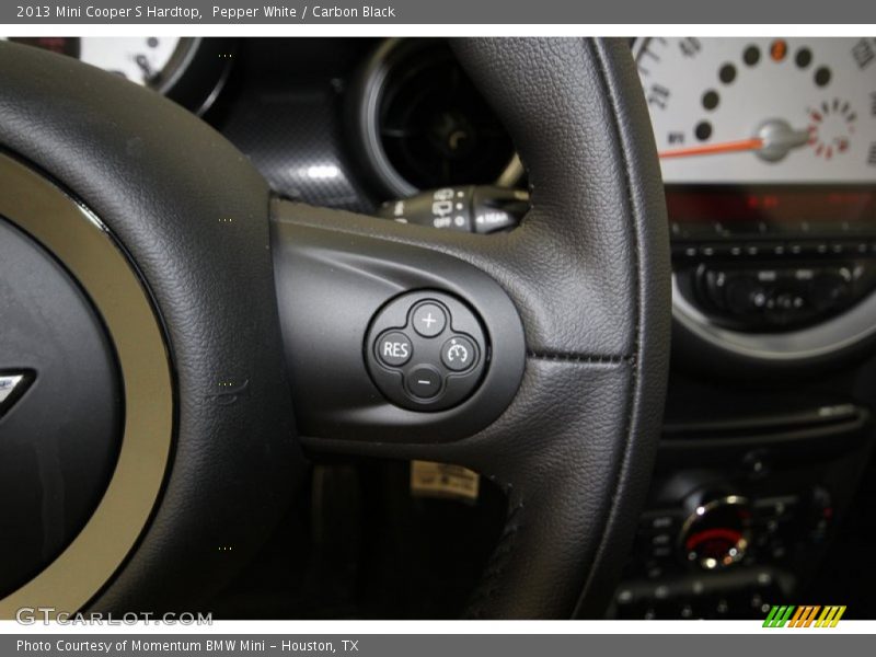 Pepper White / Carbon Black 2013 Mini Cooper S Hardtop