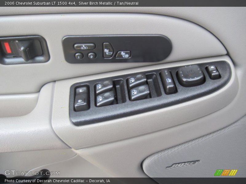 Silver Birch Metallic / Tan/Neutral 2006 Chevrolet Suburban LT 1500 4x4