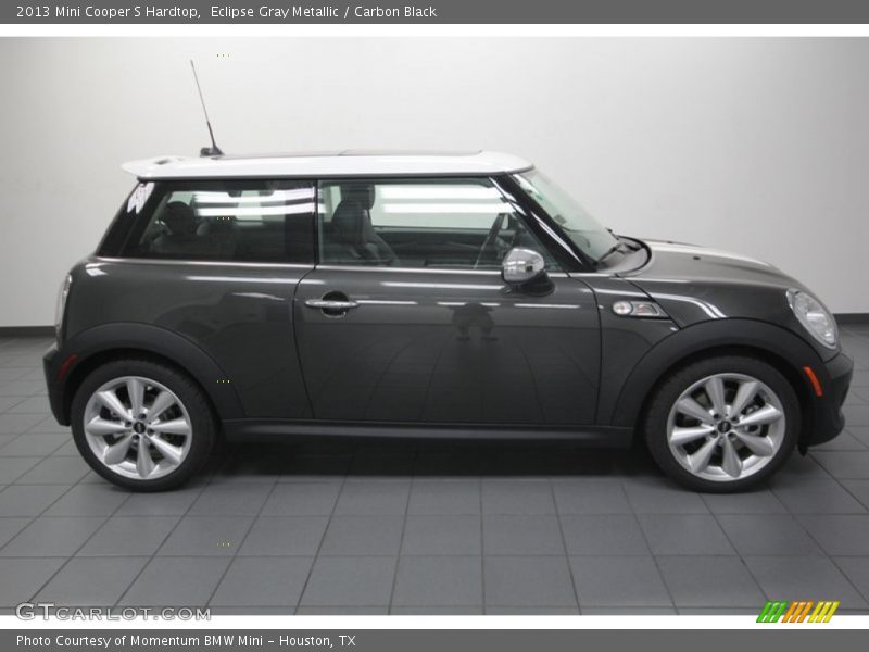 Eclipse Gray Metallic / Carbon Black 2013 Mini Cooper S Hardtop