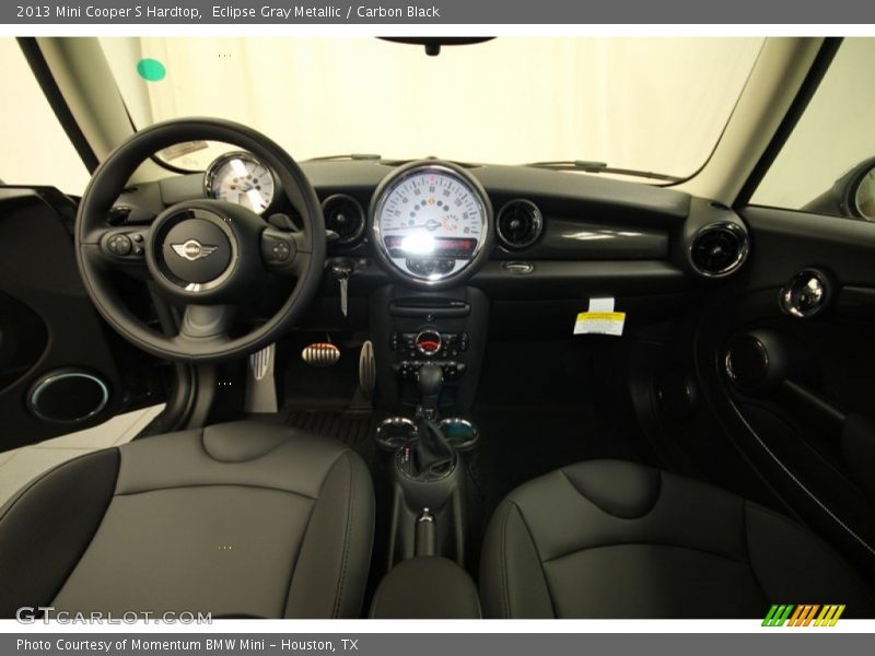 Eclipse Gray Metallic / Carbon Black 2013 Mini Cooper S Hardtop