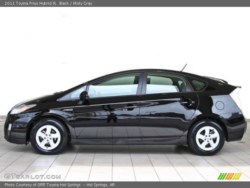 Black / Misty Gray 2011 Toyota Prius Hybrid III