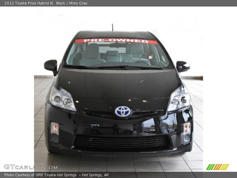 Black / Misty Gray 2011 Toyota Prius Hybrid III