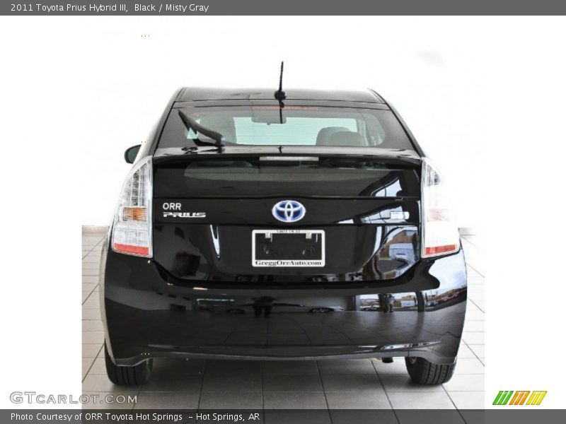 Black / Misty Gray 2011 Toyota Prius Hybrid III