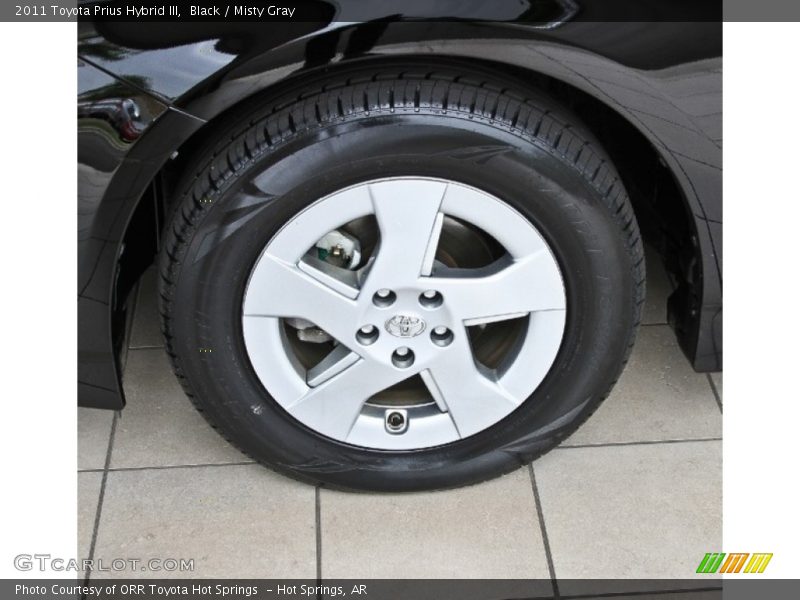 Black / Misty Gray 2011 Toyota Prius Hybrid III