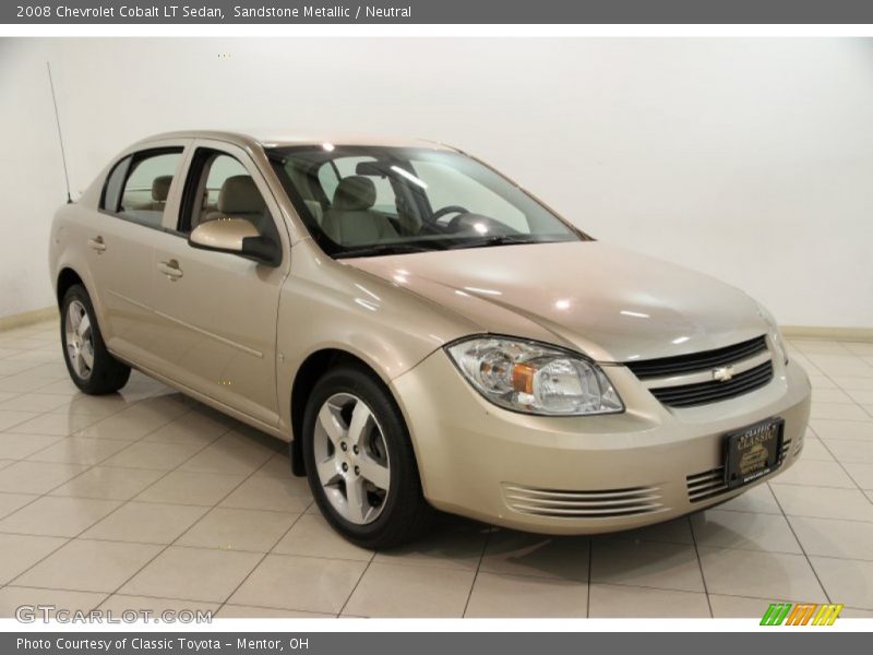 Sandstone Metallic / Neutral 2008 Chevrolet Cobalt LT Sedan