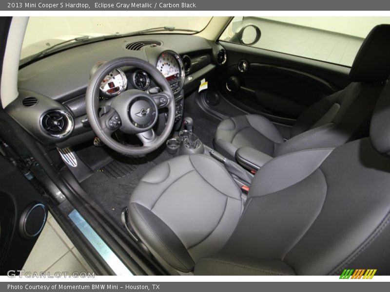 Eclipse Gray Metallic / Carbon Black 2013 Mini Cooper S Hardtop