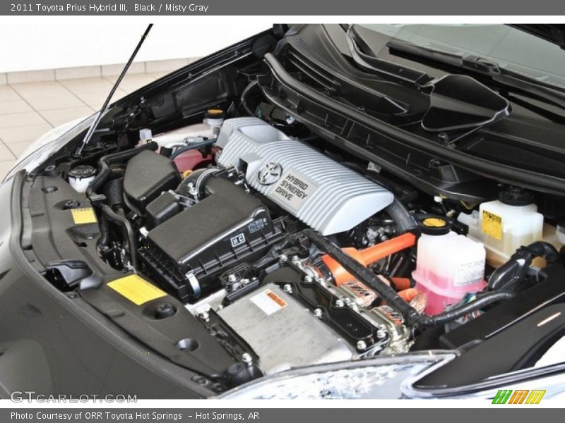 Black / Misty Gray 2011 Toyota Prius Hybrid III