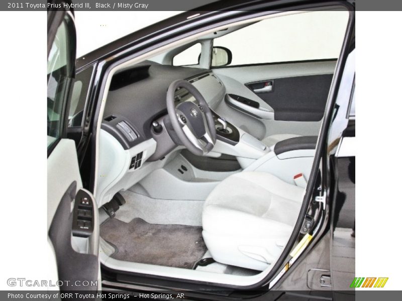 Black / Misty Gray 2011 Toyota Prius Hybrid III