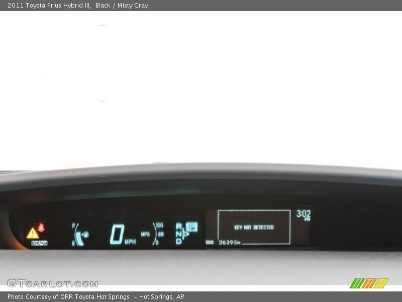 Black / Misty Gray 2011 Toyota Prius Hybrid III