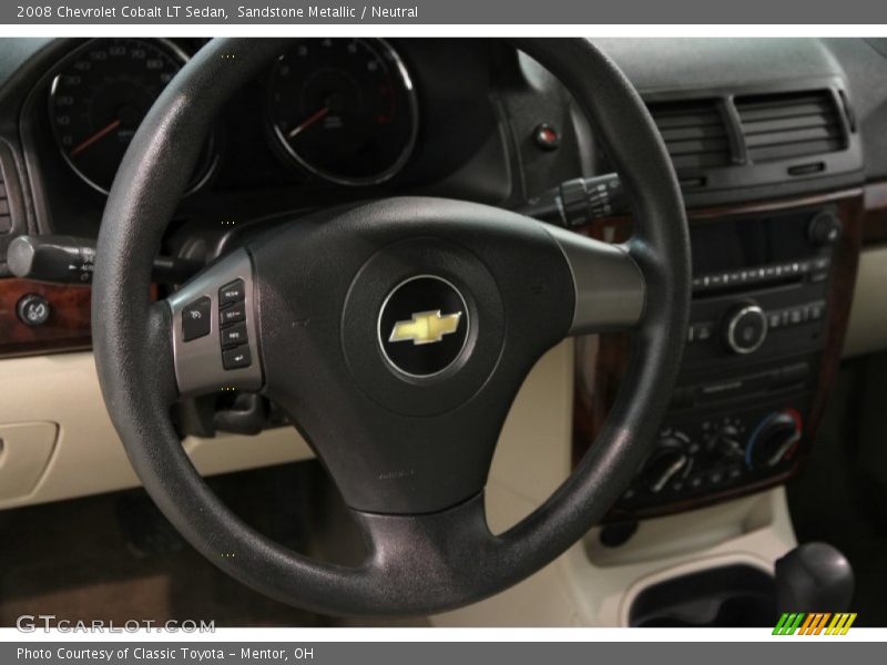 Sandstone Metallic / Neutral 2008 Chevrolet Cobalt LT Sedan