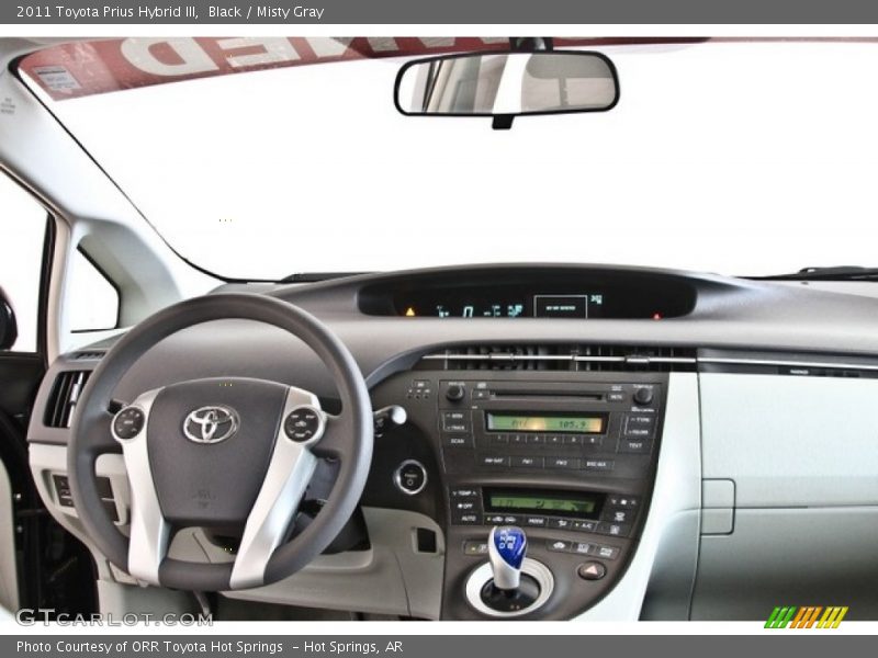 Black / Misty Gray 2011 Toyota Prius Hybrid III