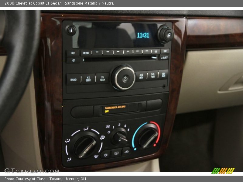 Sandstone Metallic / Neutral 2008 Chevrolet Cobalt LT Sedan