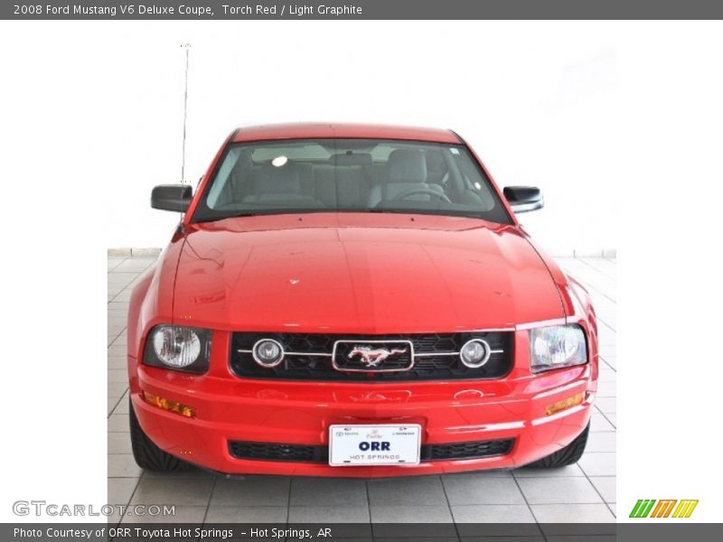 Torch Red / Light Graphite 2008 Ford Mustang V6 Deluxe Coupe