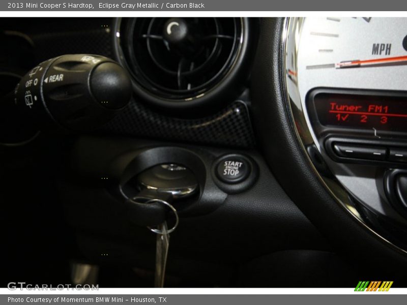 Eclipse Gray Metallic / Carbon Black 2013 Mini Cooper S Hardtop