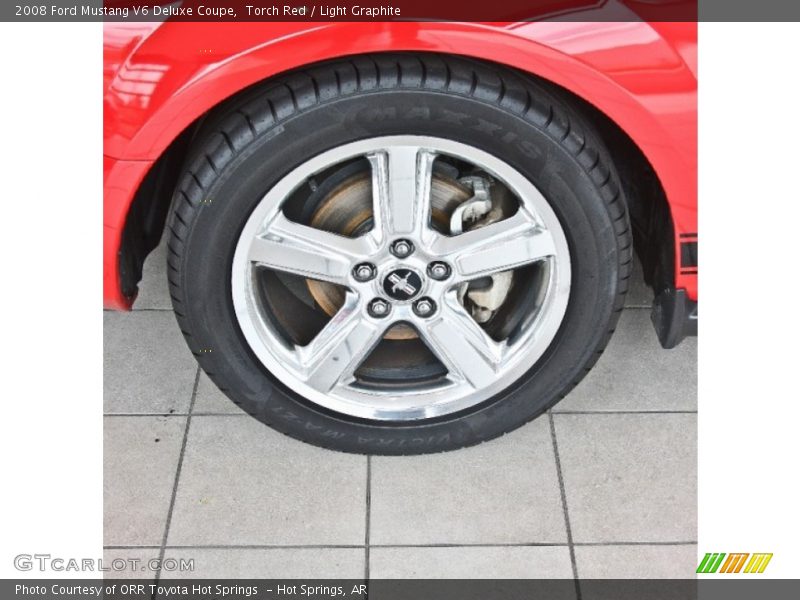 Torch Red / Light Graphite 2008 Ford Mustang V6 Deluxe Coupe