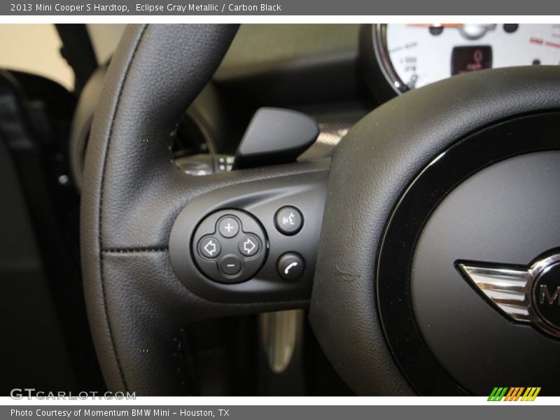 Eclipse Gray Metallic / Carbon Black 2013 Mini Cooper S Hardtop
