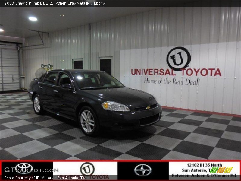Ashen Gray Metallic / Ebony 2013 Chevrolet Impala LTZ