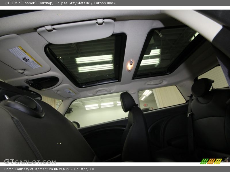 Eclipse Gray Metallic / Carbon Black 2013 Mini Cooper S Hardtop