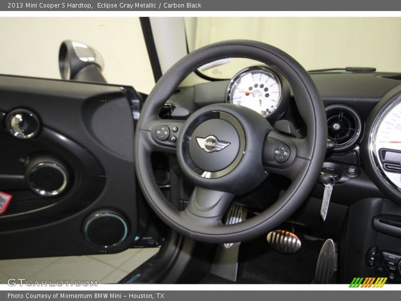 Eclipse Gray Metallic / Carbon Black 2013 Mini Cooper S Hardtop