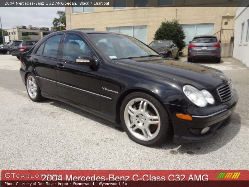 Black / Charcoal 2004 Mercedes-Benz C 32 AMG Sedan