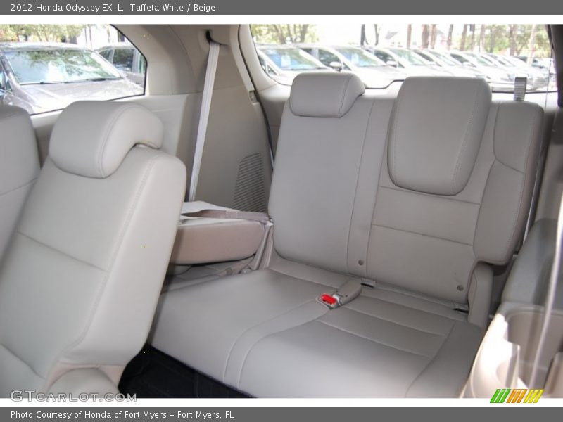 Taffeta White / Beige 2012 Honda Odyssey EX-L