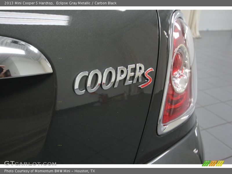 Eclipse Gray Metallic / Carbon Black 2013 Mini Cooper S Hardtop