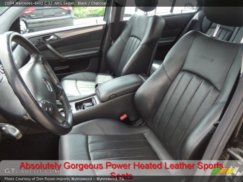 Black / Charcoal 2004 Mercedes-Benz C 32 AMG Sedan