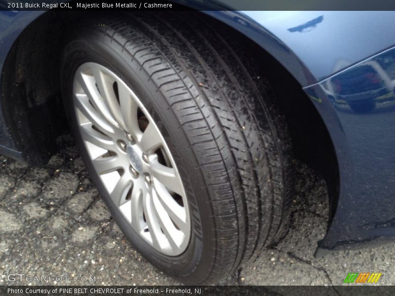 Majestic Blue Metallic / Cashmere 2011 Buick Regal CXL