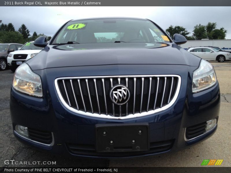 Majestic Blue Metallic / Cashmere 2011 Buick Regal CXL