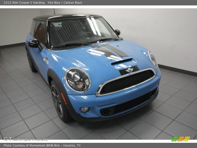 Kite Blue / Carbon Black 2013 Mini Cooper S Hardtop
