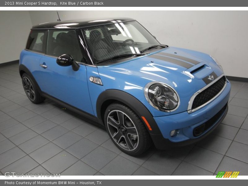 Kite Blue / Carbon Black 2013 Mini Cooper S Hardtop