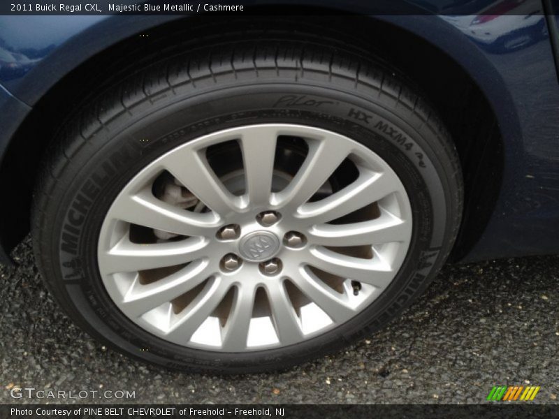 Majestic Blue Metallic / Cashmere 2011 Buick Regal CXL