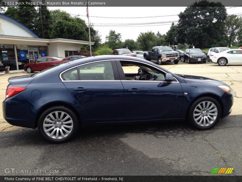 Majestic Blue Metallic / Cashmere 2011 Buick Regal CXL