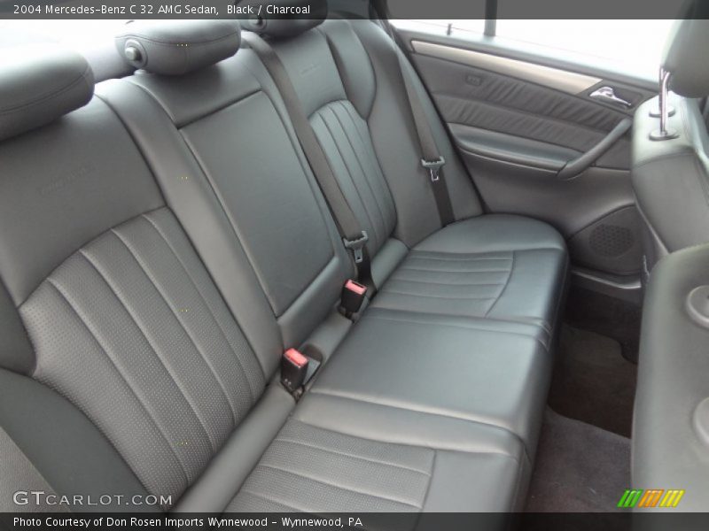 Rear Seat of 2004 C 32 AMG Sedan