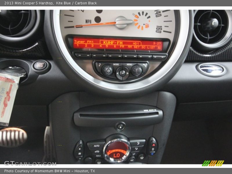 Kite Blue / Carbon Black 2013 Mini Cooper S Hardtop