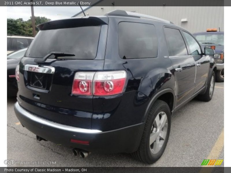 Deep Blue Metallic / Ebony 2011 GMC Acadia SLT