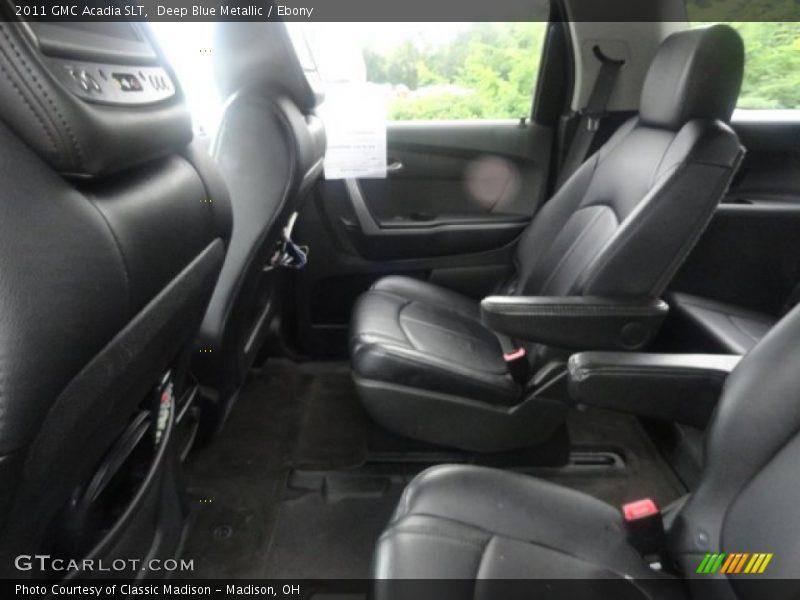 Deep Blue Metallic / Ebony 2011 GMC Acadia SLT