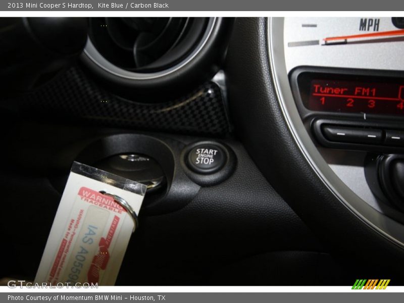Kite Blue / Carbon Black 2013 Mini Cooper S Hardtop