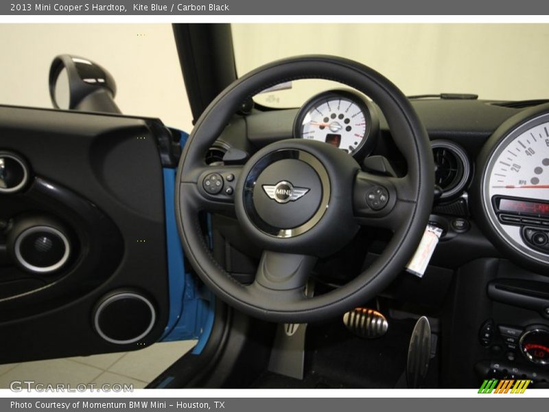 Kite Blue / Carbon Black 2013 Mini Cooper S Hardtop