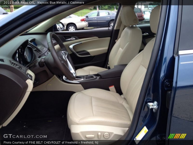 Majestic Blue Metallic / Cashmere 2011 Buick Regal CXL